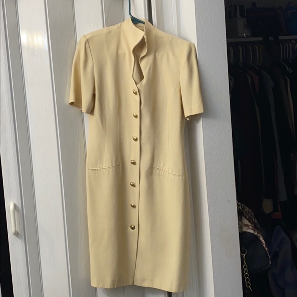 Thin fabric coat dress